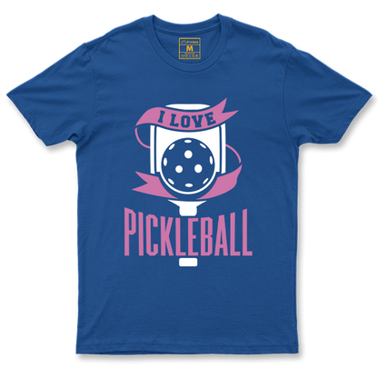 Drifit Shirt: I Love Pickleball
