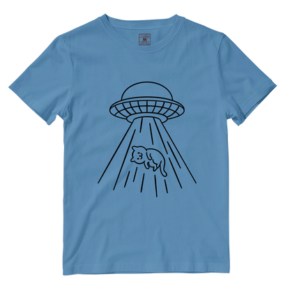 Cotton Shirt: Kitty Abduction