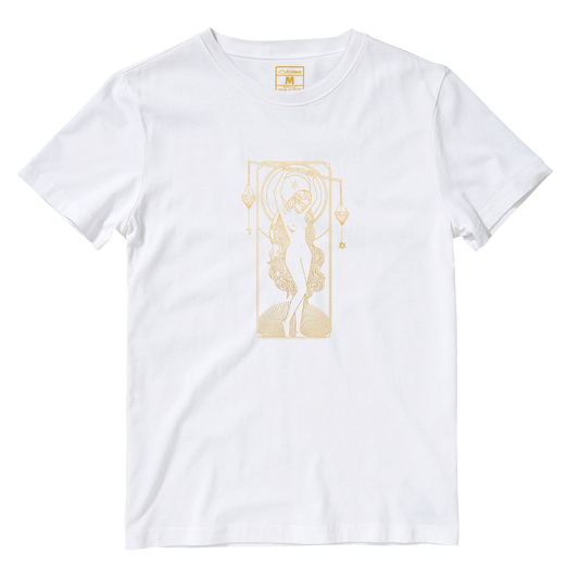 Cotton Shirt: Libra Gold