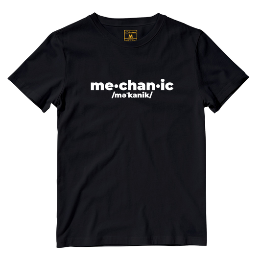 Cotton Shirt: Mechanic Pronunciation
