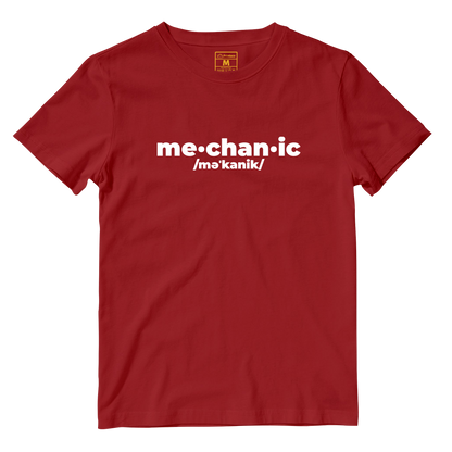 Cotton Shirt: Mechanic Pronunciation