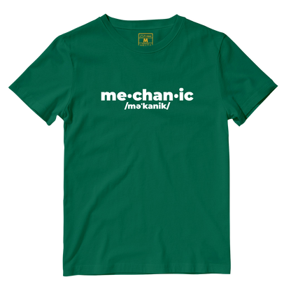 Cotton Shirt: Mechanic Pronunciation