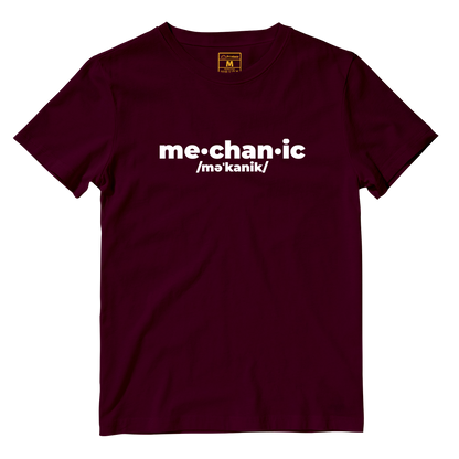 Cotton Shirt: Mechanic Pronunciation