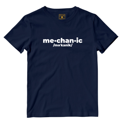 Cotton Shirt: Mechanic Pronunciation
