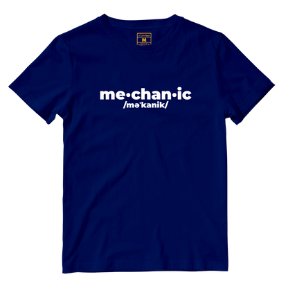 Cotton Shirt: Mechanic Pronunciation