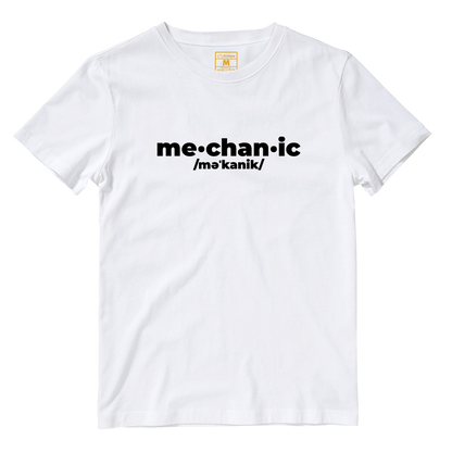 Cotton Shirt: Mechanic Pronunciation
