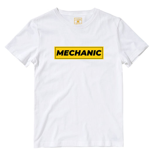 Cotton Shirt: Mechanic Yellow Box