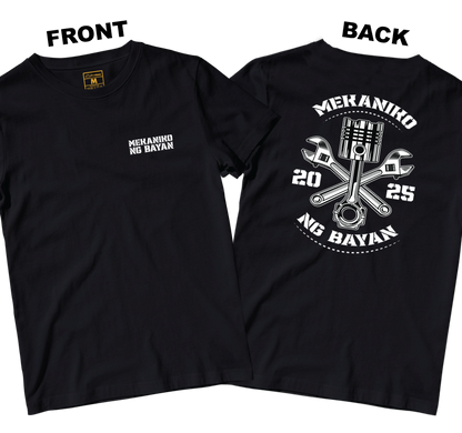 Cotton Shirt: Mekaniko ng Bayan (Front and Back)