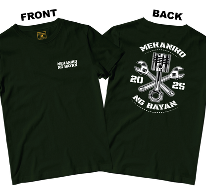 Cotton Shirt: Mekaniko ng Bayan (Front and Back)