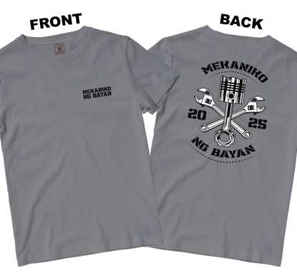 Cotton Shirt: Mekaniko ng Bayan (Front and Back)