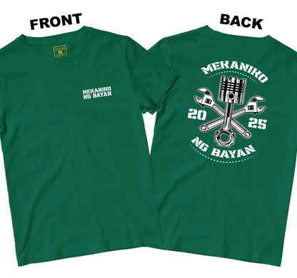 Cotton Shirt: Mekaniko ng Bayan (Front and Back)