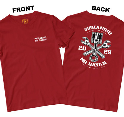 Cotton Shirt: Mekaniko ng Bayan (Front and Back)