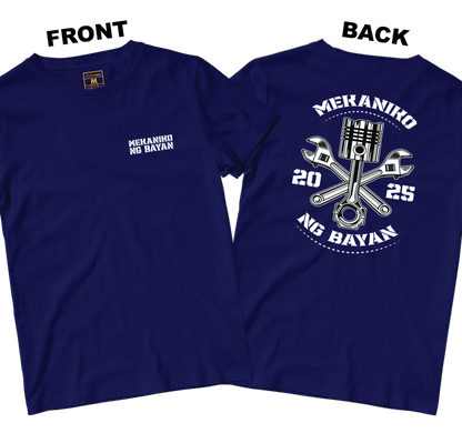 Cotton Shirt: Mekaniko ng Bayan (Front and Back)