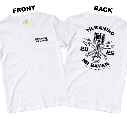 Cotton Shirt: Mekaniko ng Bayan (Front and Back)