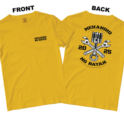 Cotton Shirt: Mekaniko ng Bayan (Front and Back)