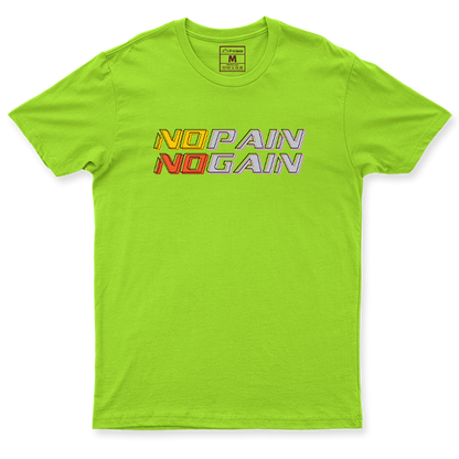 Drifit Shirt: No Pain No Gain