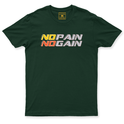 Drifit Shirt: No Pain No Gain
