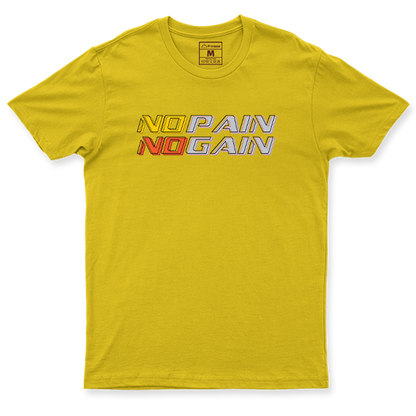 Drifit Shirt: No Pain No Gain