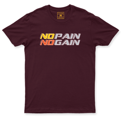 Drifit Shirt: No Pain No Gain