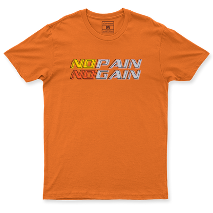 Drifit Shirt: No Pain No Gain