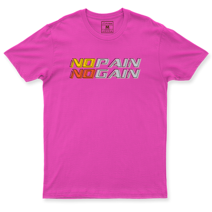 Drifit Shirt: No Pain No Gain