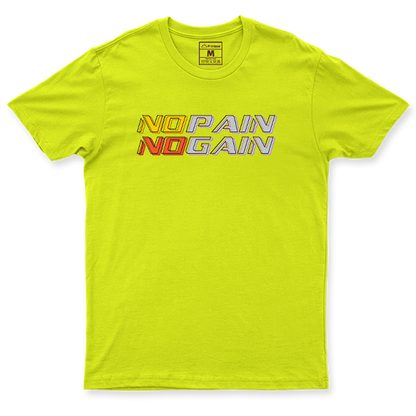 Drifit Shirt: No Pain No Gain