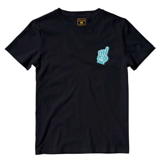 Cotton Shirt: Number 1 Dad