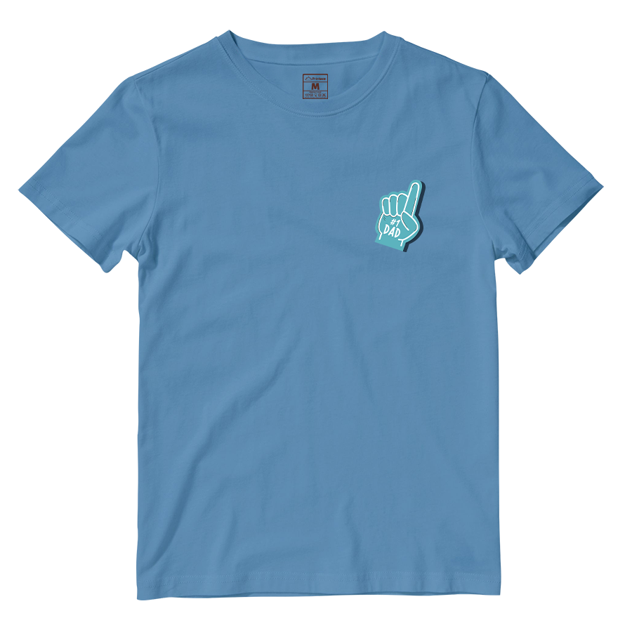 Cotton Shirt: Number 1 Dad