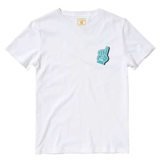 Cotton Shirt: Number 1 Dad