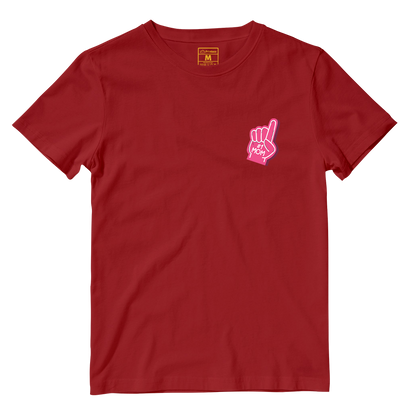 Cotton Shirt: Number 1 Mom
