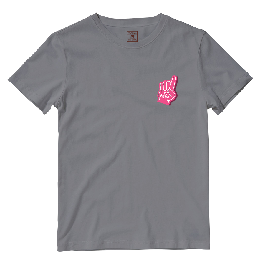 Cotton Shirt: Number 1 Mom