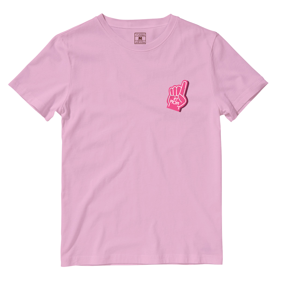 Cotton Shirt: Number 1 Mom