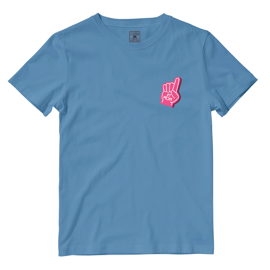 Cotton Shirt: Number 1 Mom