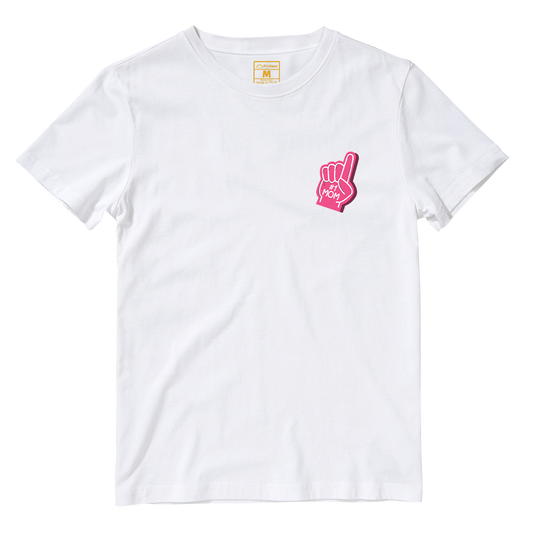 Cotton Shirt: Number 1 Mom