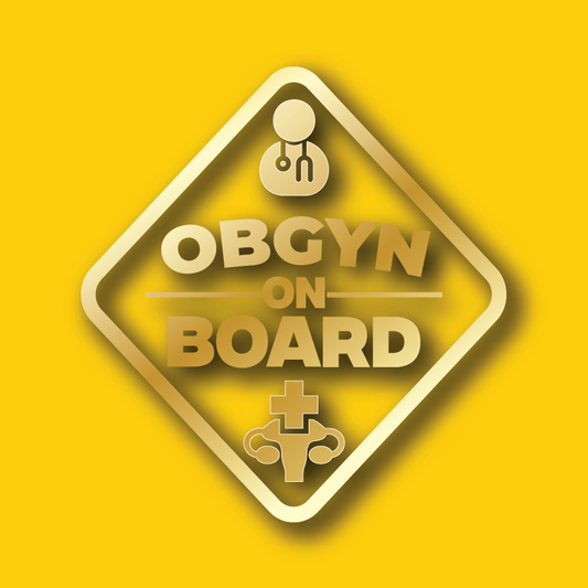 Vehicle Sticker: OBGYN Board