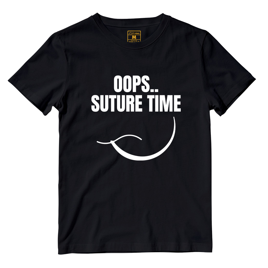 Cotton Shirt: Oops Suture Time