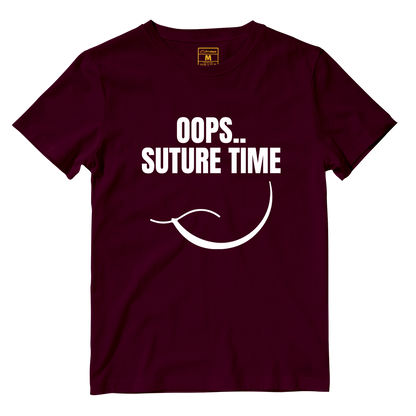 Cotton Shirt: Oops Suture Time