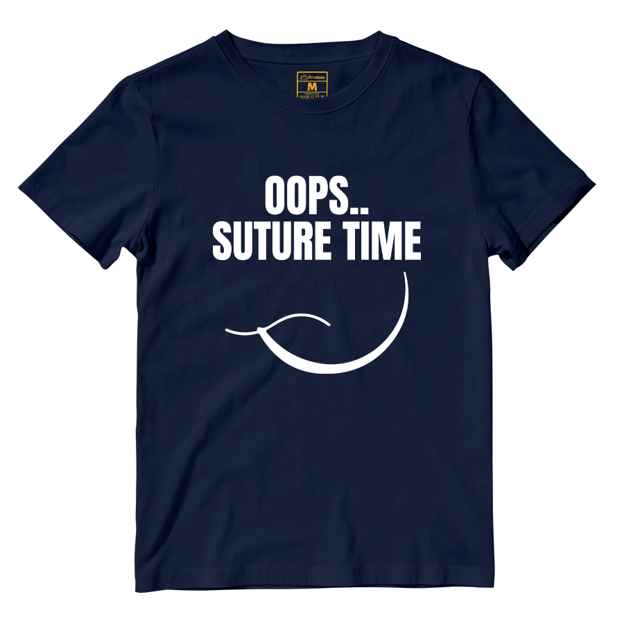 Cotton Shirt: Oops Suture Time