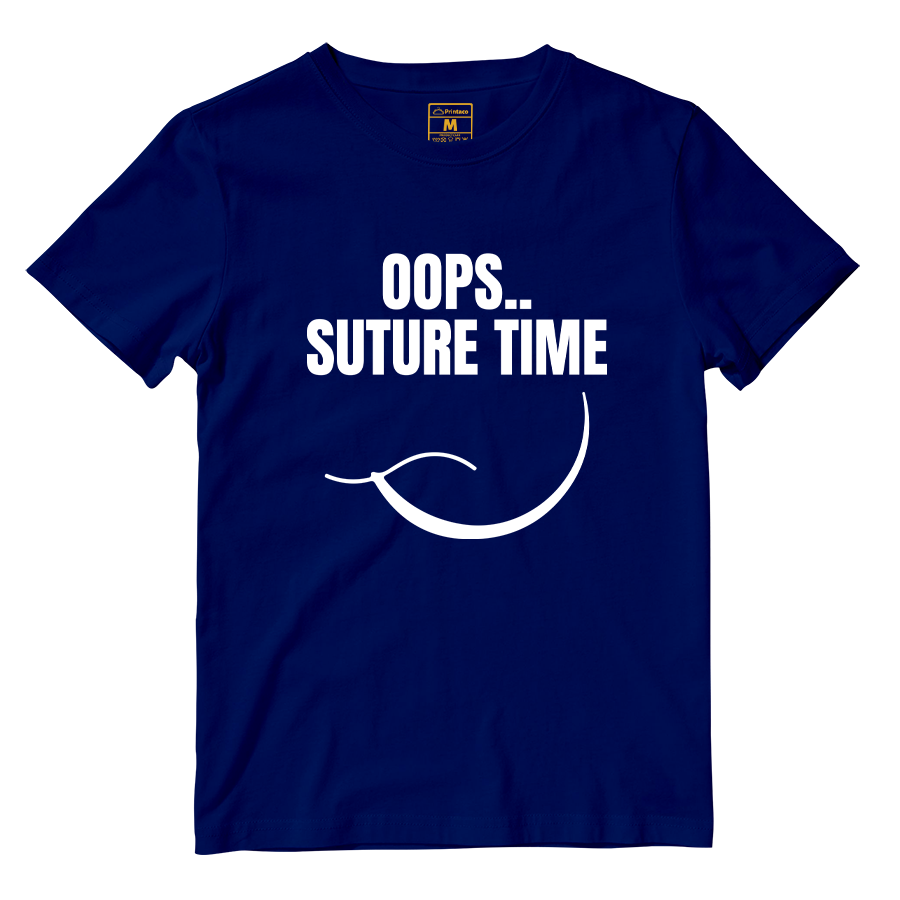 Cotton Shirt: Oops Suture Time