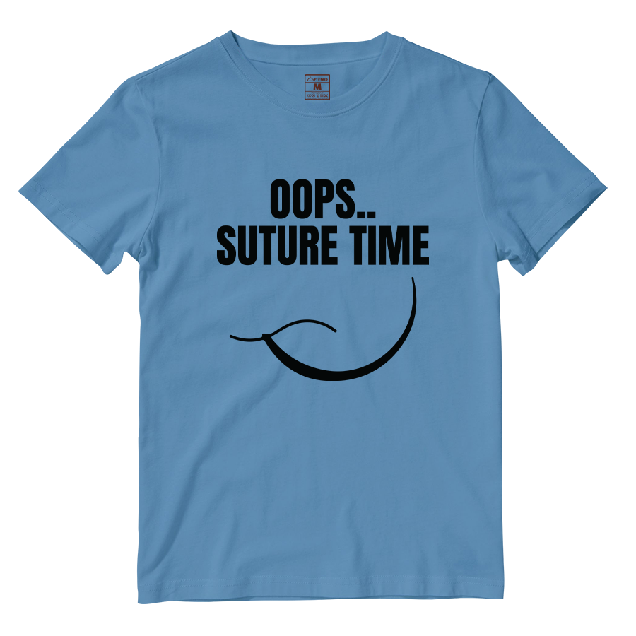 Cotton Shirt: Oops Suture Time