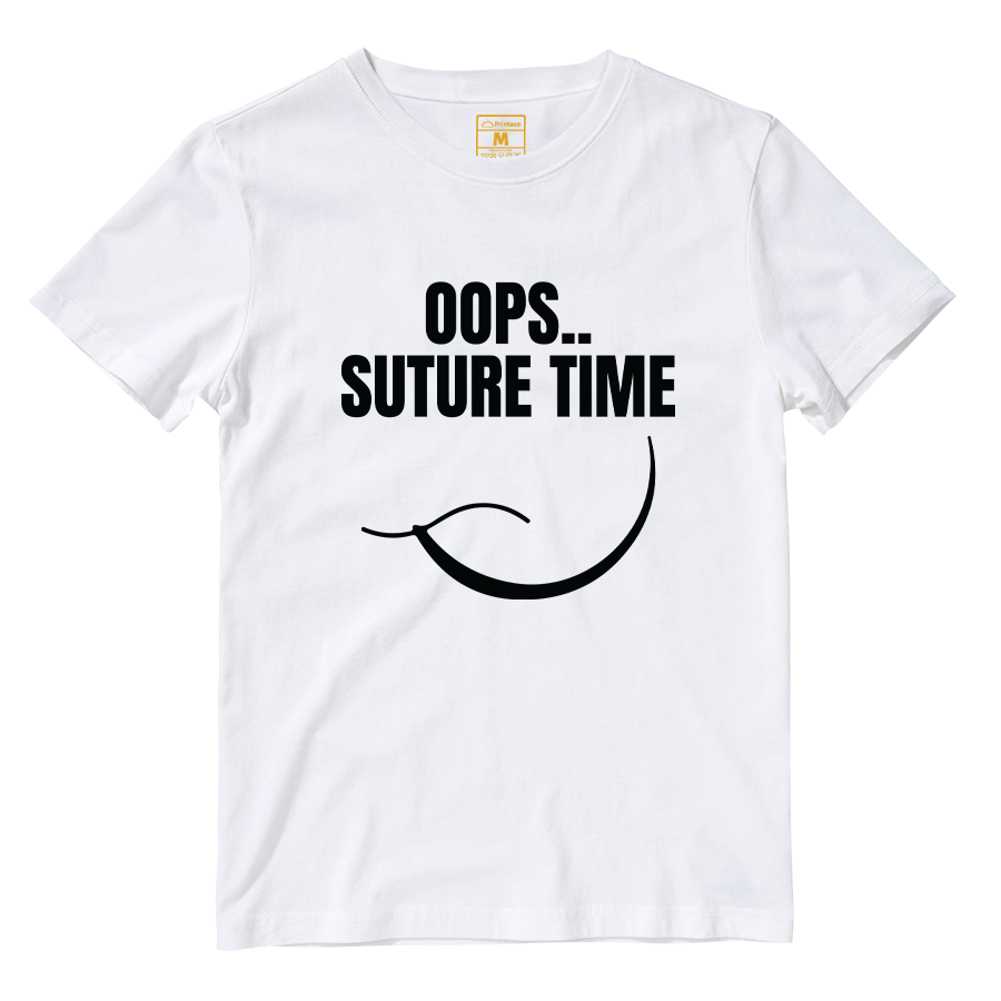 Cotton Shirt: Oops Suture Time