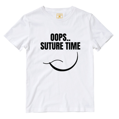 Cotton Shirt: Oops Suture Time
