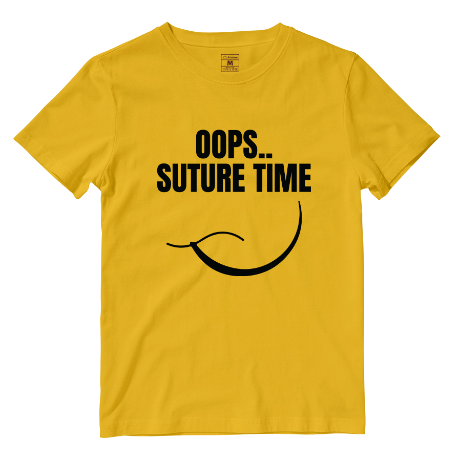 Cotton Shirt: Oops Suture Time