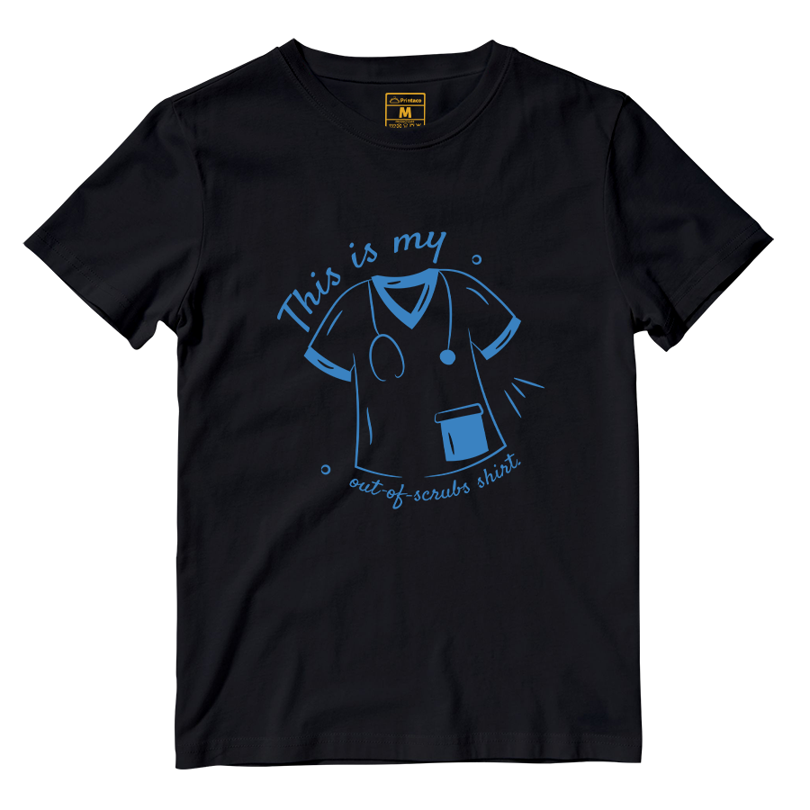 Cotton Shirt: Out Of Scrub Shirt
