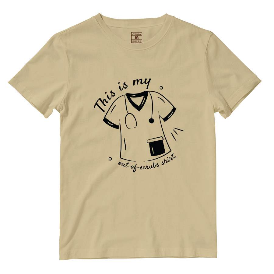 Cotton Shirt: Out Of Scrub Shirt