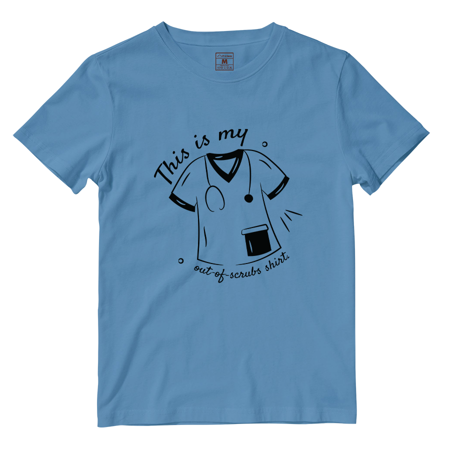Cotton Shirt: Out Of Scrub Shirt