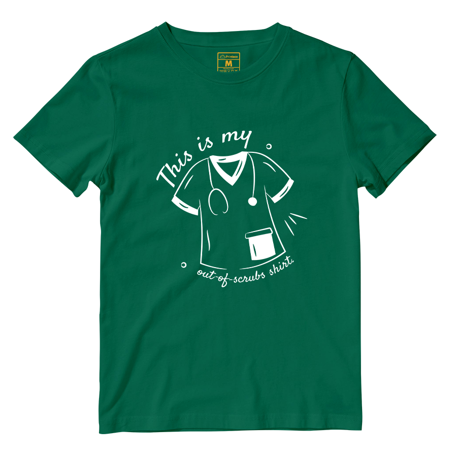 Cotton Shirt: Out Of Scrub Shirt
