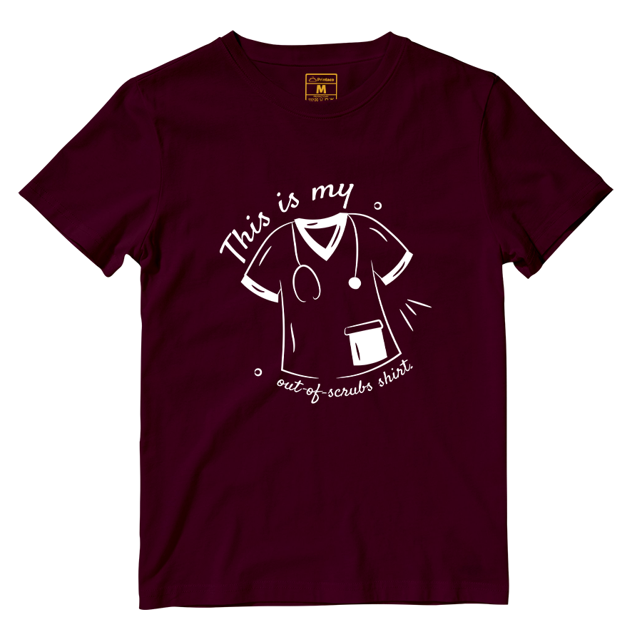 Cotton Shirt: Out Of Scrub Shirt