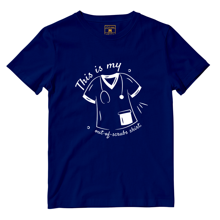 Cotton Shirt: Out Of Scrub Shirt