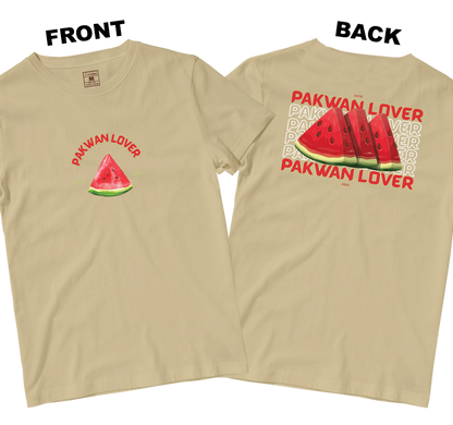 Cotton Shirt: Pakwan Lover (Front and Back)